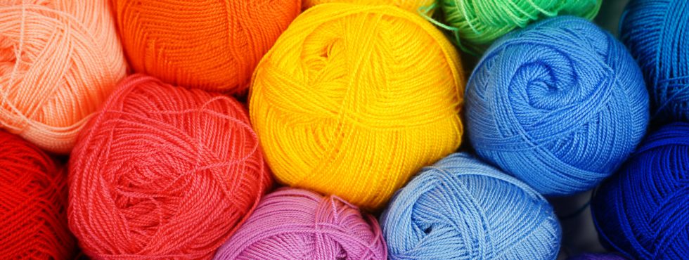 Balls,With,Colored,Threads.,Rainbow.,Yarn